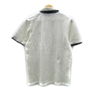 BURBERRY BLACK LABEL ホワイトポロシャツ 3 BURBERRY BLACK LABEL ホワイトポロシャツ ポロシャツ