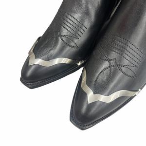 未使用品 セリーヌ CELINE 22SS ジップアップ ブーツ メタルトゥ