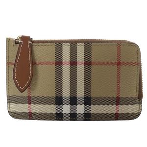 バーバリー BURBERRY カードケース パスケース コインケース 小銭入れ バーバリーチェック ベージュ 8070419 /YO1 メンズ レディース