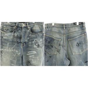 Balenciaga デニムショートパンツ バレンシアガ BALENCIAGA UNISEX バギーグラフィティデニム