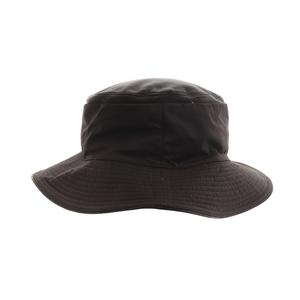 エルメス HERMES ハット 帽子 ラムレザー キャンバス 茶 ブラウン /AK10 ■OH ■SH メンズ