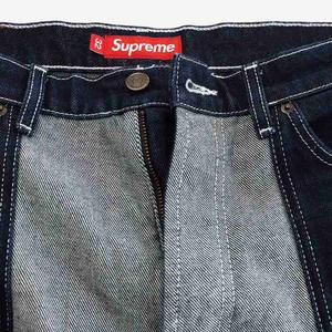 シュプリーム SUPREME 24FW 2-TONE PANELED BAGGY JEAN デニムパンツ ジーンズ ジーパン 32 インディゴ /AN22 ■GY12 メンズ