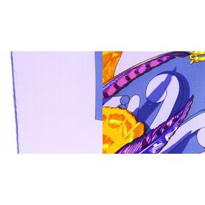 エルメス HERMES カレ90 mexique メキシコ スカーフ 絹 シルク 紫 パープル /AN11 ■OH レディース