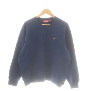 シュプリーム SUPREME スモールボックスロゴスウェットトップス トレーナー 裏起毛 M 青 /MI ■OS ■AD メンズ
