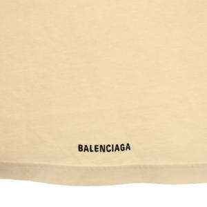 バレンシアガ BALENCIAGA 670943 バックロゴ刺繍 Tシャツ XS