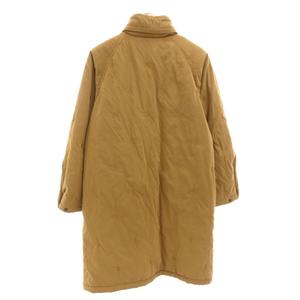 バーバリー BURBERRY 白タグ ヴィンテージ 中綿コート ジップアップ 刺繍 ロゴ ロング丈 9AR ベージュ /AE ■GY47 メンズ