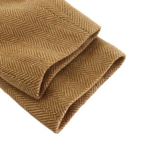 ラルフローレン RALPH LAUREN ジャケット ヘリンボーン ジップアップ ウール 9 茶 ブラウン JKRLIA2004 /AN34 レディース