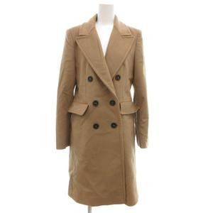 マックスマーラ MAX MARA イントレンド INTREND チェスター コート ロング ダブル ヴァージンウール 38 ベージュ /JS ■GY19 レディース