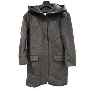 イエナ IENA 16AW 二重織り シャルムフード コクーン コート ウール 34 グレー アウター ■TC レディース