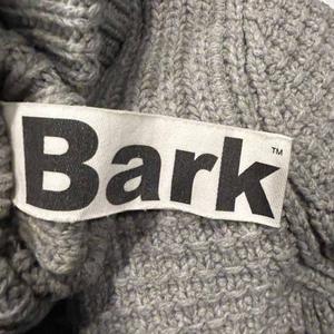 バーク Bark コート ダッフル ニット トグルボタン フード S グレー ■TC レディース