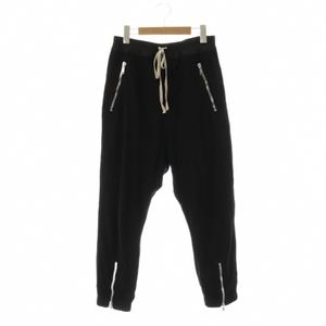 リックオウエンス Rick Owens 24SS TECUAL TRACK PANT ジョガーパンツ スウェット 36 ブラック /CX ■OS ■SH レディース