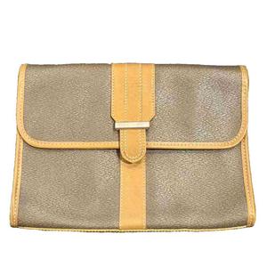 ランセル LANCEL セカンドバッグ 総柄 ベージュ ■GY99 レディース