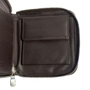 ルイヴィトン LOUIS VUITTON モノグラム ポルト・ビエ・モネ・ジップ 二つ折り財布 ラウンドジップ M66510 茶 ブラウン  メンズ