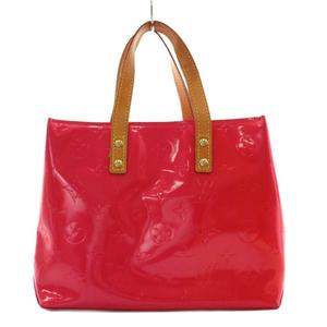ルイヴィトン LOUIS VUITTON リードPM モノグラム ヴェルニ ハンドバッグ トートバッグ ピンク M91221 /AN10 ■OH レディース