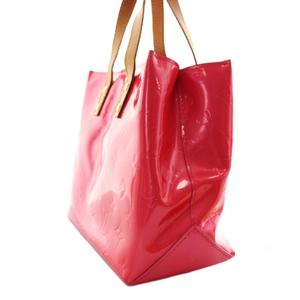 ルイヴィトン LOUIS VUITTON リードPM モノグラム ヴェルニ ハンドバッグ トートバッグ ピンク M91221 /AN10 ■OH レディース