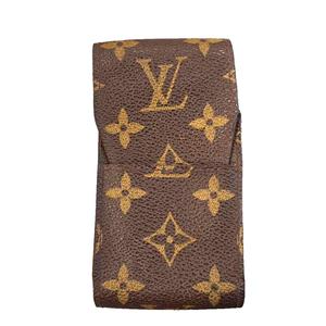 ルイヴィトン LOUIS VUITTON シガレットケース モノグラム MI1918 茶 ブラウン ☆AA★ メンズ
