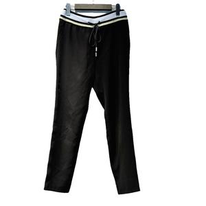 グッチ GUCCI イージーパンツ ストレッチ 38 黒 ブラック 370418 レディース