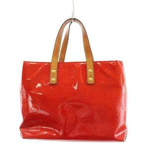 ルイヴィトン LOUIS VUITTON ヴェルニ リードPM ハンドバッグ エナメル 赤 レッド M91088 /AN36 ■OH レディース