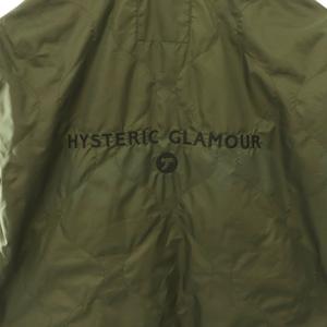 ヒステリックグラマー HYSTERIC GLAMOUR ×LAVENHAM 26SS ブルゾン ジャケット ジップアップ 切替 コーデュロイ M カーキ /HS ■OS ■SH メンズ