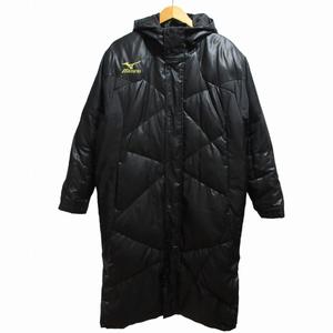 Mizuno ベンチコート ダウン 刺繍ナンバー付き Mizuno ベンチコート ダウン 刺繍ロゴ 刺繍ナンバー 【限定価格