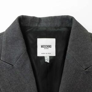 モスキーノジーンズ MOSCHINO JEANS テーラードジャケット デニム 