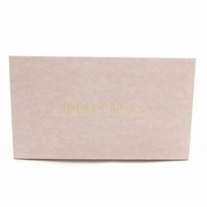 ジミーチュウ JIMMY CHOO 長財布 ラウンドファスナー スタースタッズ レザー 黄 イエロー /UD メンズ