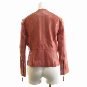トラサルディ TRUSSARDI ダブル ライダースジャケット 羊革 38 S 