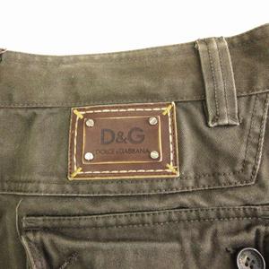 D&G　k3　カーゴパンツ　マルチポケット　ツイル地　カーキ 緑　46 D&G k3 カーゴパンツ マルチポケット ツイル地 カーキ 緑 46