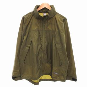 プーマ PUMA ナイロンジャケット ブルゾン ウインドブレーカー ロゴ S カーキ /TZ 0929 メンズ