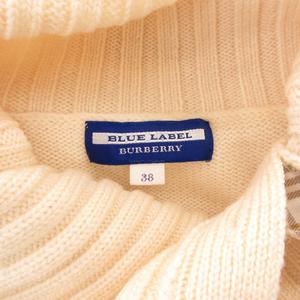 バーバリーブルーレーベル BURBERRY BLUE LABEL タートルネック