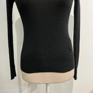 ドゥロワー Drawer ニット セーター カットソー カシシル 黒 ブラック  