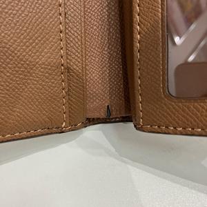 コーチ COACH 二つ折り財布 ウォレット シグネチャー柄 ベージュ ■WY レディース