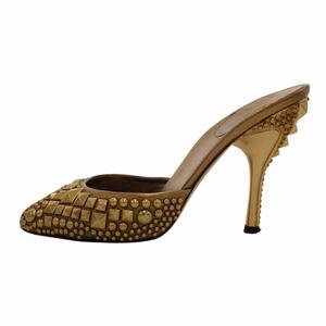 GUCCI ゴールド ミュール 35C GUCCI ゴールド ミュール 35C Women's slide sandal with Double