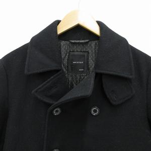 SHIPS JET BLUE メルトンコート Pコート　ブラックウォッチチェック SHIPS（シップス）の「PrimaryNavyLabel:ブラックウォッチP