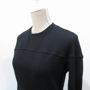 ユニクロ UNIQLO +J ジルサンダー コラボ ニットワンピース ウール 黒