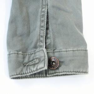 ポロジーンズ ラルフローレン POLO JEANS ワークジャケット ブルゾン コットン S 灰 グレー ■MET1 0720 レディース