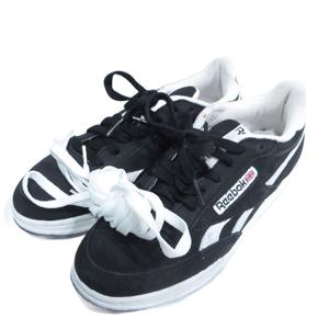 リーボック Reebok スニーカー シューズ スエード 黒 ブラック