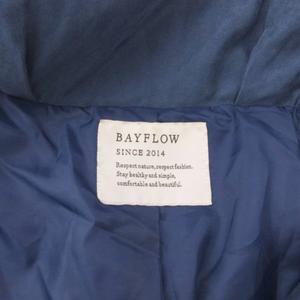 ベイフロー BAYFLOW ダウンジャケット 4 スタンドカラー ジップアップ 青 ブルー /NU ■YHS15 レディース