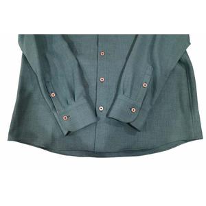ラブレス LOVELESS シャツ 長袖 ブッチャー グリーン L メンズ