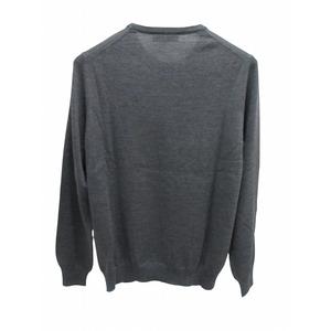 未使用品 グランサッソ GRAN SASSO クルーネックセーター メンズ