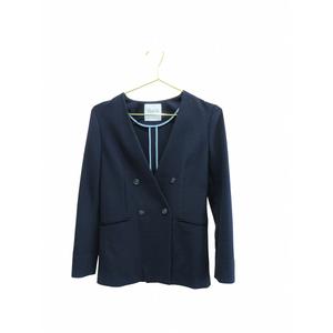 グリーンレーベルリラクシング ユナイテッドアローズ green label relaxing ノーカラージャケット レディース