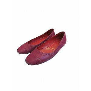 エルメス HERMES フラットパンプス ピンク 36.5 レディース