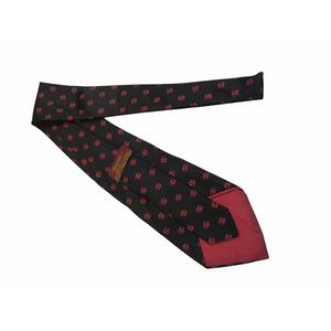 グッチ GUCCI ネクタイ GGパターン ブラック×ピンク ヴィンテージ シルク イタリア製 メンズ