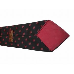 グッチ GUCCI ネクタイ GGパターン ブラック×ピンク ヴィンテージ シルク イタリア製 メンズ